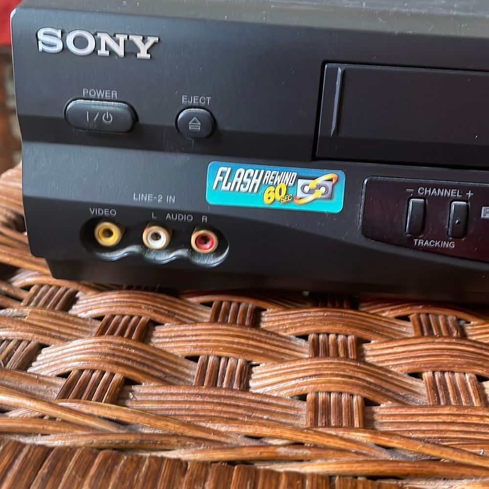 Sony VHS player